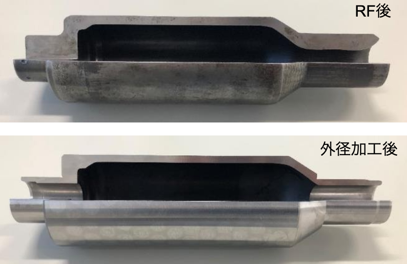 サンプル形状の画像１｜軸物・シャフト加工の中空軽量化・中空化